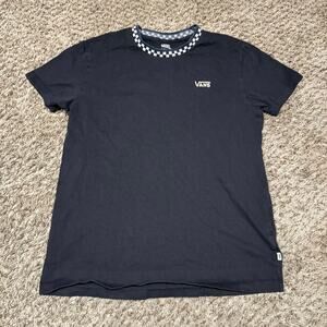 Vans Black T-Shirt Men Size Xsmall Chest Logo